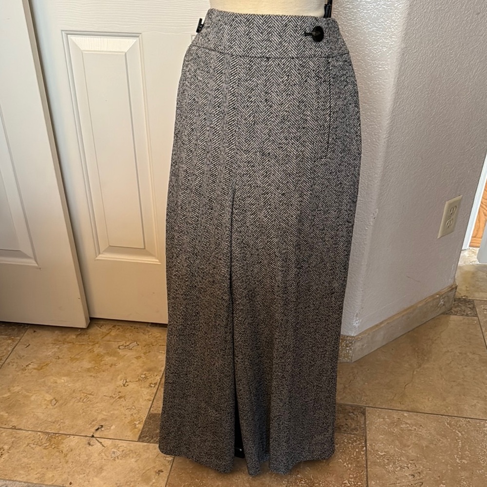 Ann Taylor Gray Maxi Pencil Pants